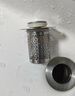 貝意品洗手盆漏水塞子洗臉盆彈跳芯頭發(fā)防堵過(guò)濾網(wǎng)水池面盆防臭通用配件 曬單實(shí)拍圖