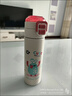 CILLE希樂(lè )保溫杯316不銹鋼學(xué)生兒童卡通吸管杯戶(hù)外大容量便攜雙飲杯子 XB24100KT紅色 400ml 1個(gè) 曬單實(shí)拍圖
