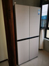 美的（Midea）首創(chuàng  )45cm超薄嵌入餐邊柜家用客廳冰箱左餐右廚大容量底部散熱十字四開(kāi)門(mén)國家補貼BCD-427WUSGPZM 曬單實(shí)拍圖