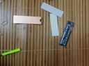 NVV M.2固態(tài)硬盤(pán)散熱片NVME純銅散熱片NGFF散熱馬甲筆記本SSD散熱器導熱硅脂墊NT-GT5S 曬單實(shí)拍圖