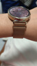 華為鴻蒙華為新款watchgt5智能手表女士測心率血氧心情睡眠監測接打電話(huà) 升級版珍珠白皮＋玫金鋼帶 曬單實(shí)拍圖