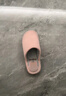利達妮（TZLDN）室內棉拖鞋女款防滑秋冬季棉居家女士家居情侶毛布拖鞋 粉色40-41 曬單實(shí)拍圖
