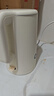 九陽(yáng)（Joyoung）熱水壺燒水壺電水壺1.5L大容量  316L不銹鋼內膽 雙層隔熱  0膠水壺K15FD-W170 曬單實(shí)拍圖