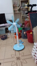 駱駝電風(fēng)扇家用落地扇電扇八葉強風(fēng)靜音制冷大風(fēng)量學(xué)生宿舍辦公室小型立式風(fēng)扇 柔風(fēng)六葉落地扇（抹茶綠） 標配 1.3米電線(xiàn) 曬單實(shí)拍圖