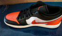 耐克（NIKE）男鞋 2025夏季新款運動鞋低幫舒適AIR JORDAN 1 LOW休閑籃球鞋 553558-081 43 曬單實拍圖