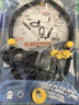 臺灣立兆鎖LJ自行車(chē)鎖抗液壓剪折疊關(guān)節鎖山地車(chē)電動(dòng)摩托車(chē)防盜鎖 新版M中號黃色（送支架） 曬單實(shí)拍圖