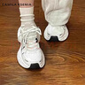 CAMILA KSENIA老爹鞋女士2025年最新款冬季舒適時(shí)尚運動(dòng)鞋女款品牌厚底小白鞋子 白色 36 曬單實(shí)拍圖