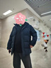 JASONWOOD品牌輕奢火山鵝羽絨服男2025年冬季新款中長(cháng)款高端高顏值外套男裝 黑色 可拆卸帽-鵝絨 S (165) 【90-105斤】 曬單實(shí)拍圖