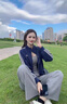 芭芙達妮短款棒球服外套女2025春秋新款小個子休閑百搭夾克開衫上衣潮 藏青色 M :106-115斤 曬單實拍圖