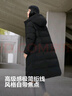 波司登25年冬季羽絨服90絨女士寬松超長(cháng)款休閑加厚連帽立領(lǐng)外套 曬單實(shí)拍圖
