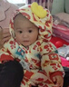 巴拉巴拉兒童寶寶連體衣新生嬰兒衣服羽絨拜年服2025新年春裝209125120201 曬單實(shí)拍圖
