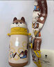 babycare兒童保溫杯嬰兒小松鼠寶寶1-3歲不銹鋼吸管水杯壺學(xué)生上學(xué)450ml 曬單實(shí)拍圖