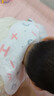 棉之潤一次性圍兜口水巾【50片裝】嬰兒旋轉免洗圍嘴寶寶隔水飯兜字母款 曬單實(shí)拍圖