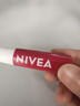 妮維雅（NIVEA）星果之戀潤唇系列絲潤櫻桃4.8g護唇膏前打底 曬單實(shí)拍圖