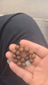 峨眉山手鏈金絲檀木手串男女款佛珠手飾單圈轉運珠七夕情人節禮物 金絲檀木手串10mm 禮盒裝 曬單實(shí)拍圖