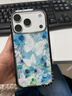 CASETIFY 我的藍蝴蝶花園 適用于iPhone 17/16/15 Air/Plus/Pro/Max 蘋(píng)果手機殼 纖巧黑框Magsafe iPhone 17 Pro 曬單實(shí)拍圖