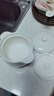 松發(fā)瓷器陶瓷燉盅隔水燉雙耳帶蓋家用烤梨盅燕窩專(zhuān)用蒸蛋盅瓦罐燉罐小湯盅 曬單實(shí)拍圖