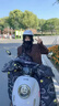 趣木也冬季保暖防風(fēng)雷鋒帽女騎電動(dòng)車(chē)護臉護耳圍脖一體羽絨帽子戶(hù)外防寒 拉鏈保暖【橘色】三層夾棉可帶頭盔 曬單實(shí)拍圖