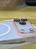 斯幻柯適用蘋(píng)果17pro手機殼iPhone17手機殼蘋(píng)果17promax手機殼iPhone17手機殼磁吸高透磨砂膚感殼保護套 高透磨砂磁吸殼-橙色蘋(píng)果iPhone17pro 曬單實(shí)拍圖