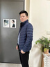 鴨鴨（YAYA）輕薄羽絨服男2025新款秋冬季反季立領(lǐng)保暖男士短款運動(dòng)百搭外套 黑色 L 曬單實(shí)拍圖
