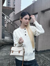 CinvaiKrose包包女包2025年新款斜挎包單肩包女士手提包生日圣誕節禮物送女友 米色【送女友老婆女生禮物走心實(shí)用】 曬單實(shí)拍圖