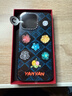 CASETIFY YANYAN x CASETiFY聯(lián)名 多色菱形花紋 適用于iPhone16/15 Pro/Max手機殼 透明黑框 iPhone 16 Pro Max 曬單實(shí)拍圖