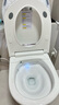 hansrapo德國漢斯壁掛式智能馬桶虹吸式水電隱藏免入墻懸空極簡(jiǎn)家用坐便器 自動(dòng)翻蓋+過(guò)濾+大小沖+泡沫盾+男士小便盾 曬單實(shí)拍圖
