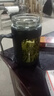 把手玻璃杯帶把大容量喝水杯子加厚辦公泡茶杯透明家用隔熱杯子 黑色 500ml 曬單實(shí)拍圖