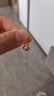 金至尊（3DG Jewellery）黃金吊墜女光面小葫蘆999足金掛墜不含項(xiàng)鏈生日禮物計(jì)價(jià) 金重1.45克(配珠寶禮盒) 曬單實(shí)拍圖