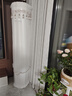 米囹空調罩套柜機圓形圓柱格力客廳美的海爾柜式奧克斯立式空調防塵罩 流蘇米【開(kāi)機不取】 高度180cm(圓柜機通用) 曬單實(shí)拍圖
