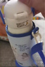 膳魔師（THERMOS）小學(xué)生316L不銹鋼吸管杯安全鎖扣幼兒園兒童開(kāi)學(xué)水杯460ml  白 曬單實(shí)拍圖