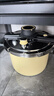 KIMSCOOKKIMS COOK時(shí)光高壓鍋家用304不銹鋼壓力鍋溫顯定時(shí)防爆新款燉排骨 黃色- 22cm 5.5L 曬單實(shí)拍圖