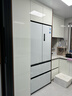 美的（Midea）M60系列520純平全嵌法式多門(mén)四開(kāi)門(mén)家用冰箱超薄雙系統循環(huán)大容量制冰BCD-520WUFPZM(E)白國家補貼 曬單實(shí)拍圖