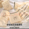 FitonTon5條女士?jì)妊澟兠拗醒?A抗菌襠甜美少女初中生女童青春期三角褲 曬單實(shí)拍圖