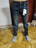 森馬（Semir）森柔牛仔牛仔褲男冬經(jīng)典復古通勤百搭103724124101A 曬單實(shí)拍圖