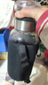 【送杯套】大容量加厚玻璃杯子便攜噸噸杯茶水分離帶杯套泡茶水杯 透明 1000ml噸噸桶 1只裝 曬單實(shí)拍圖