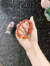 胖東來(lái)品質(zhì)保山南紅手串男女蛇年本命年紅色瑪瑙手鏈蜜蠟送人禮物 稀有中藏曜晶級【蜜蠟轉運珠/圓珠款二/珠徑約10M 曬單實(shí)拍圖