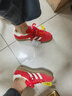 阿迪達斯（adidas）三葉草男女鞋GAZELLE INDOOR低幫休閑鞋IF1808紅白36 曬單實(shí)拍圖