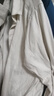 無(wú)印良品（MUJI） 女式 法蘭絨 襯衫領(lǐng) 長(cháng)袖襯衫女士襯衣內搭上衣純棉秋季新品女裝 象牙色 M （160/84A） 曬單實(shí)拍圖