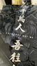 龍牙（Dragon Tooth）四代龍牙B6級重型泰坦防寒棉服戶(hù)外加厚保暖連帽防風(fēng)夾克通勤男 極夜黑 L 180/100A 161-175斤 曬單實(shí)拍圖