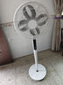 美的（Midea）【幸運草安睡風(fēng)扇】直流變頻落地扇一級能效電風(fēng)扇家用輕音臥室小風(fēng)扇語(yǔ)音智控90°大仰角FSD35STL 曬單實(shí)拍圖