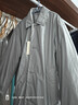 無(wú)印良品（MUJI）男式 立領(lǐng) 大衣 風(fēng)衣外套長(cháng)袖 男裝25年秋冬棉服  AD0XKA5A 淺銀灰色 M （170/92A） 曬單實(shí)拍圖