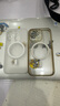Snowkids適用蘋(píng)果15pro手機殼iPhone15pro手機殼磁吸充電無(wú)線(xiàn)保護套高端Magsafe磁吸殼超薄防摔鏡頭云霧白 曬單實(shí)拍圖