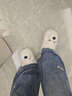 智宙棉拖鞋女秋冬季加絨保暖毛毛鞋室內外穿居家情侶鞋可愛(ài)毛絨西高地 西高地棉拖【半包款】 36-37 碼（卡碼拍大） 曬單實(shí)拍圖