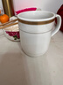 MULTIPOTENT茶杯2個(gè)陶瓷蓋杯320ml商務(wù)會(huì )議辦公茶杯賓館酒店2#黃金線(xiàn)條杯 曬單實(shí)拍圖
