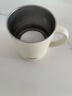 膳魔師（THERMOS）保溫杯340ml男女士?jī)和R克咖啡杯中秋國(guó)慶節(jié)禮物JDG-351 奶白色 曬單實(shí)拍圖