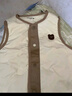 迷你巴拉冬季新款男女童可愛(ài)無(wú)領(lǐng)羽絨服寶寶保暖時(shí)尚羽絨馬甲 蛾黃31006 80 曬單實(shí)拍圖