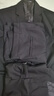 羅蒙伴郎服套裝兄弟裝團男西裝馬甲襯冬季新郎結婚禮服西服套裝外套 黑(西服+襯衫+馬甲+西褲)+紅領(lǐng)結 XL 曬單實(shí)拍圖
