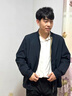 鵲笙秋季加絨加厚長(zhǎng)褲子男士松緊腰高彈力寬松直筒免燙商務(wù)休閑褲加絨 黑色+深灰【加絨加厚-兩件裝】 XL 【建議115-130斤左右】 曬單實(shí)拍圖