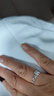 中國(guó)珠寶 足銀幸運(yùn)四葉草戒指女款情侶求婚表白單戒紀(jì)念生日禮物送女朋友 曬單實(shí)拍圖
